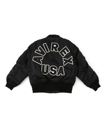 AVIREX（アヴィレックス）の「《KIDS》キッズ MA-1 ロゴ/MA-1 LOGO（MA-1）」