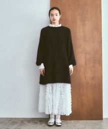 poiregnee | 2WAYニットフリルワンピース(ワンピース)