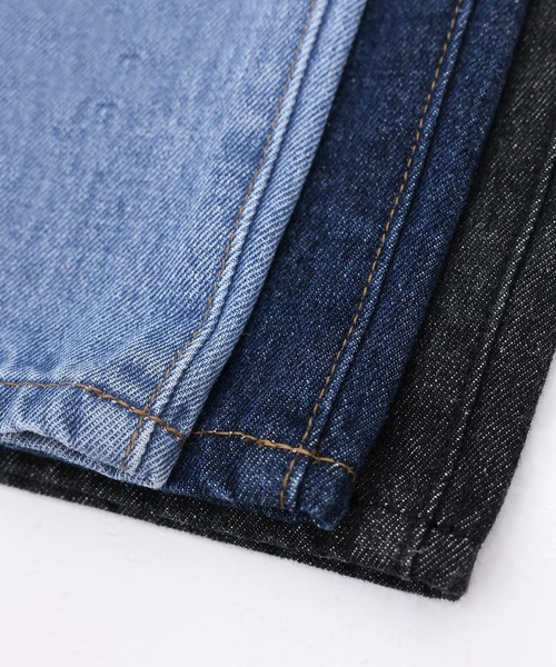 n'OrLABEL（ノアールレーベル）の「『ストレートデニムパンツ』（デニムパンツ・レディース・ブラック/サックスブルー/ブルー・S/M/L/LL/3L）」の10枚目の写真