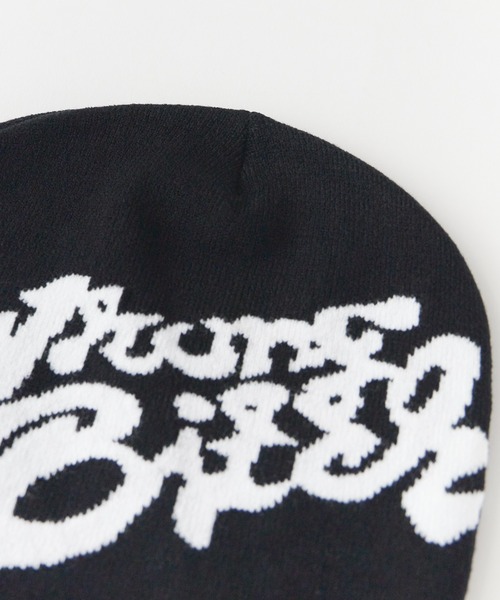 ROOPTOKYO（ループトウキョウ）の「ロゴビーニー（ニットキャップ/ビーニー・レディース・ピンク/レッド/ブラック系その他/ブラック系その他2・FREE）」の17枚目の写真