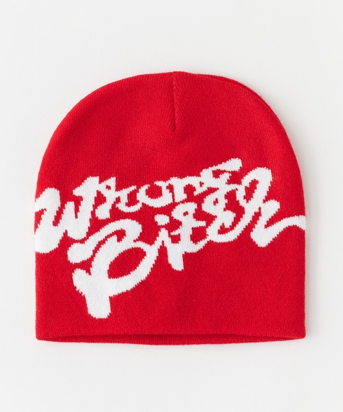 ROOPTOKYO（ループトウキョウ）の「ロゴビーニー（ニットキャップ/ビーニー・レディース・ピンク/レッド/ブラック系その他/ブラック系その他2・FREE）」の14枚目の写真