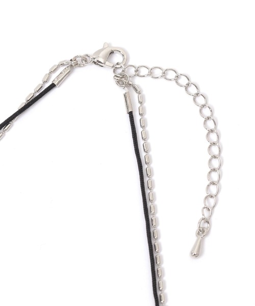 LAKOLE（ラコレ）の「コード×ハート2連ネックレス / 139707（ネックレス・レディース・その他1/その他2・FREE）」の4枚目の写真