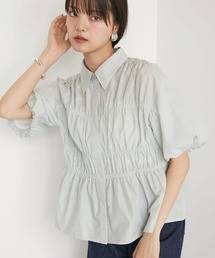 VIS | シャーリングバルーンシャツ(シャツ/ブラウス)