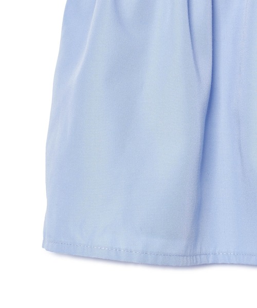 VIS（ビス）の「シャーリングバルーンシャツ（シャツ/ブラウス・レディース・ブルー/ホワイト/ライトグリーン・FREE）」の20枚目の写真