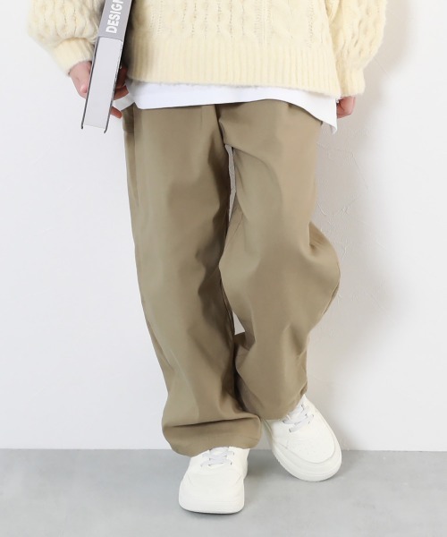 devirock(デビロック)の「ウルトラストレッチ 裏起毛バルーンパンツ(その他パンツ・キッズ・ブラック/ダークオリーブ/ダークパープル/ベージュ系1/グレー系1/テラコッタ・100cm/110cm/120cm/130cm/140cm/150cm/160cm)」の5枚目の写真