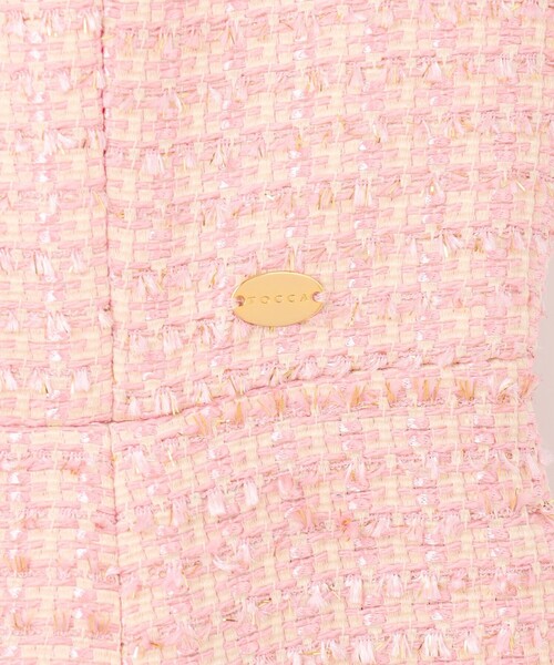 TOCCA(トッカ)の「SMALL STAR ドレス(ワンピース・レディース・グリーン系5/ピンク系5/ブラック系5・00/0/2/4/6)」の6枚目の写真