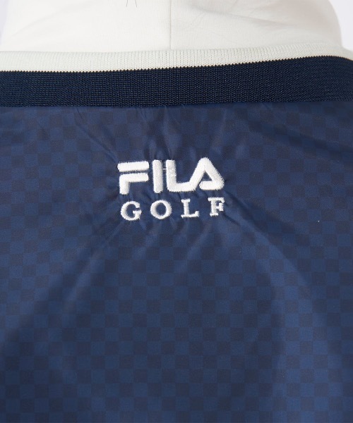 FILA GOLF(フィラゴルフ )の「【FILA GOLF/フィラゴルフ】Vネックプルオーバー ゴルフ(Tシャツ/カットソー・メンズ・ブラックミックス/ケミカルウォッシュ/ライトグレー・MEDIUM)」の10枚目の写真