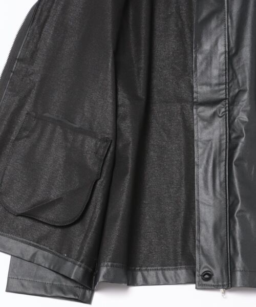 i-dare(アイディア)の「【i-dare】合成皮革 ジャケット(ブルゾン・レディース・ブラック・MEDIUM/LARGE/X-LARGE)」の8枚目の写真