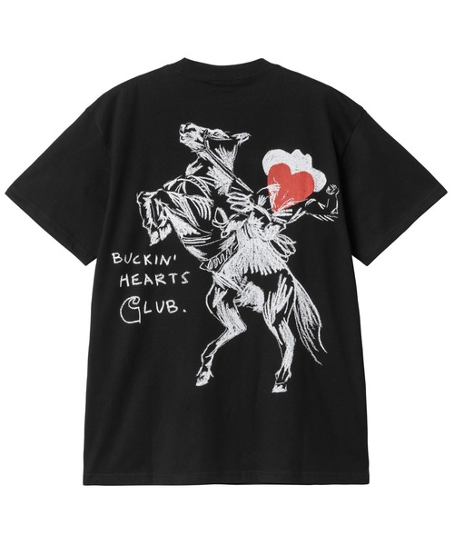 Carhartt WIP（カーハートダブリューアイピー）の「Carhartt WIP/カーハートダブリューアイピー 半袖Tシャツ バックプリント I033984（Tシャツ/カットソー・メンズ・ホワイト/ブラック・S/M/L/XL）」の5枚目の写真