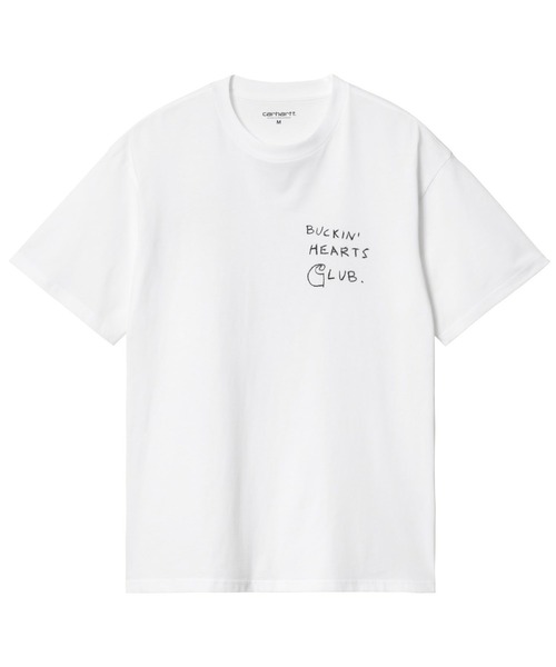 Carhartt WIP（カーハートダブリューアイピー）の「Carhartt WIP/カーハートダブリューアイピー 半袖Tシャツ バックプリント I033984（Tシャツ/カットソー・メンズ・ホワイト/ブラック・S/M/L/XL）」の4枚目の写真