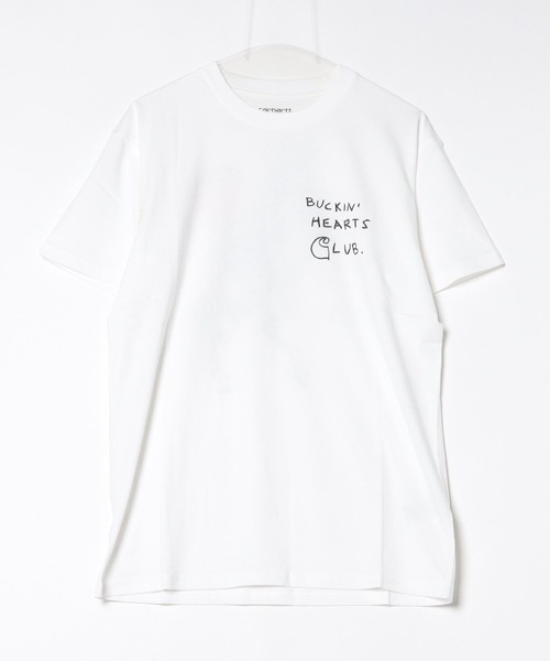 Carhartt WIP（カーハートダブリューアイピー）の「Carhartt WIP/カーハートダブリューアイピー 半袖Tシャツ バックプリント I033984（Tシャツ/カットソー・メンズ・ホワイト/ブラック・S/M/L/XL）」の6枚目の写真