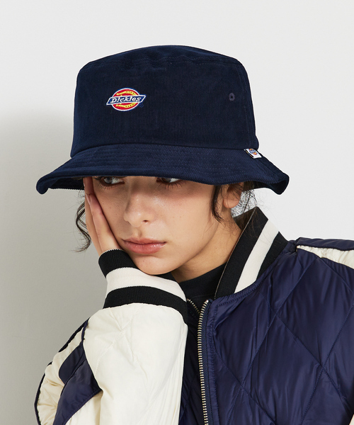 Dickies(ディッキーズ)の「【DICKIES/ディッキーズ】EX CORDUROY BUCKET HAT コーディロイバケットハット(ハット・メンズ・ブラウン/ネイビー/ベージュ/アイボリー/ブラック・フリー)」の5枚目の写真