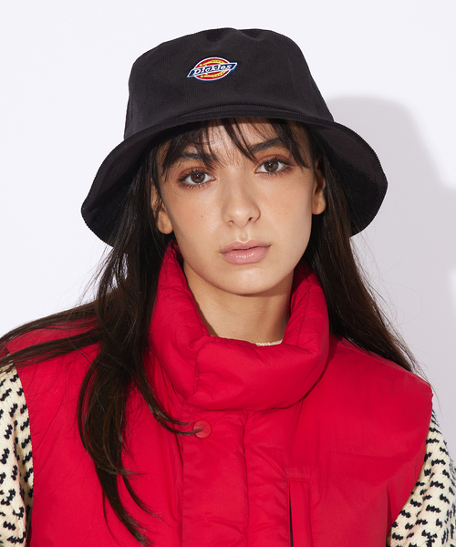 Dickies(ディッキーズ)の「【DICKIES/ディッキーズ】EX CORDUROY BUCKET HAT コーディロイバケットハット(ハット・メンズ・ブラウン/ネイビー/ベージュ/アイボリー/ブラック・フリー)」の2枚目の写真