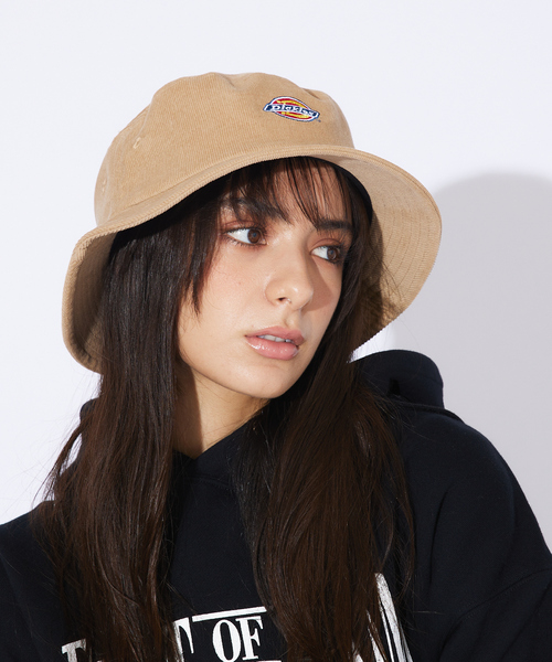 Dickies(ディッキーズ)の「【DICKIES/ディッキーズ】EX CORDUROY BUCKET HAT コーディロイバケットハット(ハット・メンズ・ブラウン/ネイビー/ベージュ/アイボリー/ブラック・フリー)」の6枚目の写真