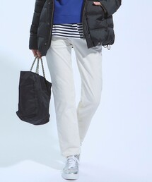 23区（ニジュウサンク）の「【洗える】23区DENIM ベルベットストレッチ ボーイズ テーパードパンツ（その他パンツ・レディース）」
