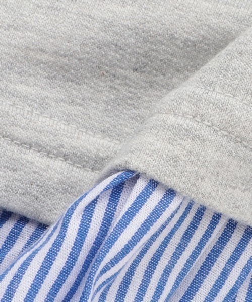 Love&Peace&Money（ラブアンドピースアンドマネー）の「肩リボントレーナー（スウェット・キッズ・ラベンダー/グレー/ピンク・130cm/80ｃｍ/90cm/110cm/100cm/120cm）」の9枚目の写真