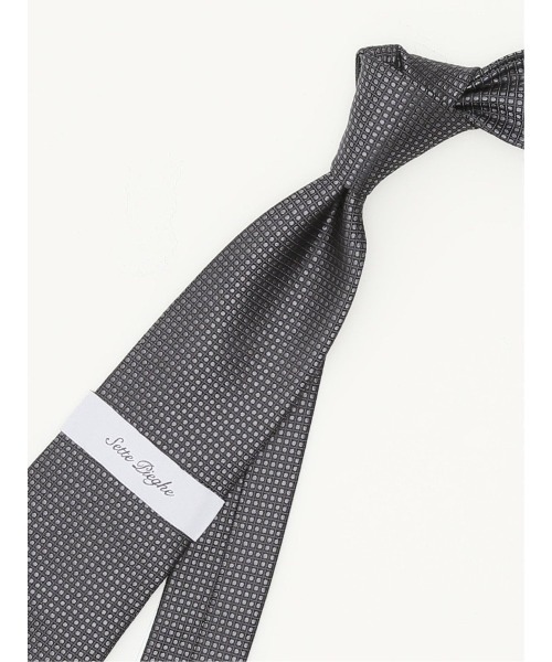 m.f.エディトリアル メンズ セッテピエゲ シルクソリッド ネクタイ 8cm幅（ネクタイ）｜m.f.editorial（エムエフエディトリアル）