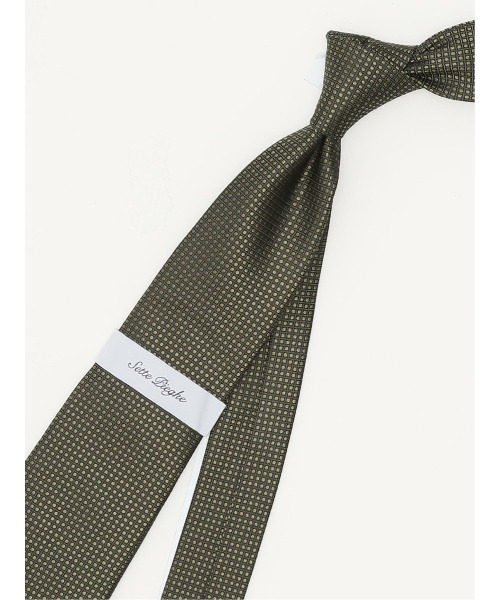 m.f.エディトリアル メンズ セッテピエゲ シルクソリッド ネクタイ 8cm幅（ネクタイ）｜m.f.editorial（エムエフエディトリアル）