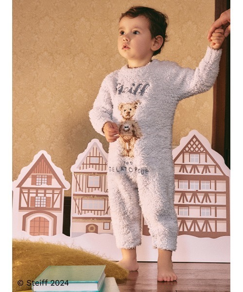 【未使用！】ジェラートピケ　　ロンパース　70-80 旭山動物園 ロンパース 70 80 ジェラートピケ gelato pique