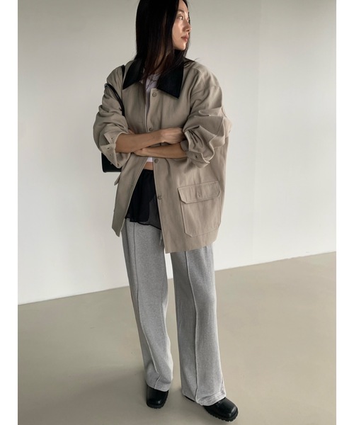 Didot.showroom（ディドット ショールーム）の「フリルミニラップSK（スカート・レディース・ブラック/ブルーグレー/ベージュ/ホワイト・FREE）」の16枚目の写真