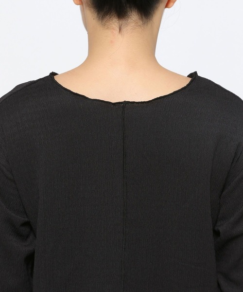 LOWRYS FARM（ローリーズファーム）の「２ＷＡＹシャーリングＰＯＬＳ 200946（Tシャツ/カットソー・レディース・アイボリー/ブラック/ブルー・FREE）」の15枚目の写真