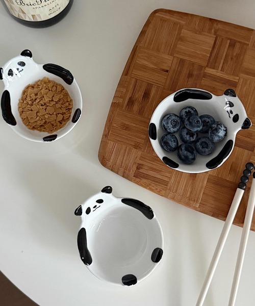 Made in I(メイドインアイ)の「スタッキングぱんだ小皿(食器・レディース・ホワイト・FREE)」の18枚目の写真