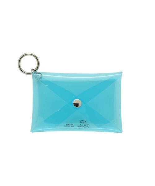 Melia カラビナ付き クリアガジェット ポーチ Sサイズ（ポーチ