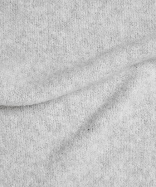 WEGO（ウィゴー）の「WEGO/リボン付きニットストール（マフラー・レディース・ライトグレー/ライトピンク/ホワイト・FREE）」の8枚目の写真