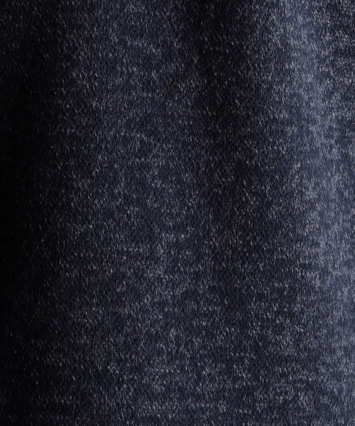 NICOLE CLUB FOR MEN(ニコルクラブフォーメン)の「メランジボンディング ドレスVネックプルオーバー(Tシャツ/カットソー・メンズ・ネイビー/ブラック/ライトグレー・MEDIUM/LARGE/X-LARGE)」の5枚目の写真