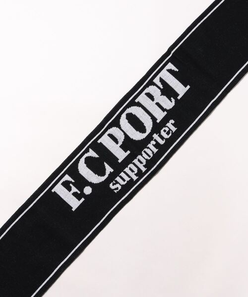 SPINNS（スピンズ）の「サッカーマフラー（マフラー・メンズ・ブラック/レッド/ネイビー・ONESIZE）」の4枚目の写真