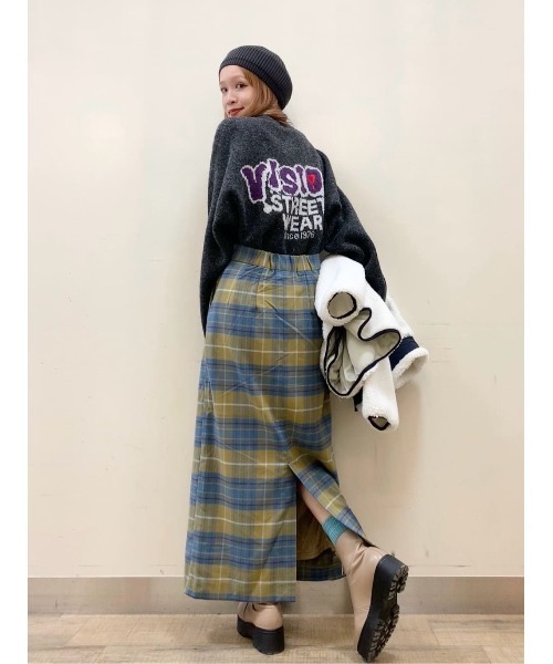 Right-on(ライトオン)の「【VISION STREET WEAR】ダブルジャカードニット(ニット/セーター・メンズ・ブラック/ホワイト・M/L/XL)」の12枚目の写真