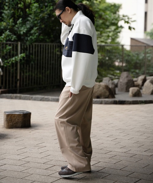 THRASHER（スラッシャー）の「THRASHER スラッシャー ハーフジップ（スウェット・メンズ・ホワイト/ネイビー/グレー/ブラック・M/L）」の14枚目の写真