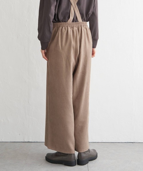 ikka(イッカ)の「サス付きワイドパンツ(その他パンツ・レディース・グレー/ブラック/ベージュ・S/M/L)」の20枚目の写真