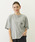 MILKFED.i~NtFhj́uCUT OUT LOGO POCKET WIDE S/S TEEiTVc/Jbg\[jvbAbV
