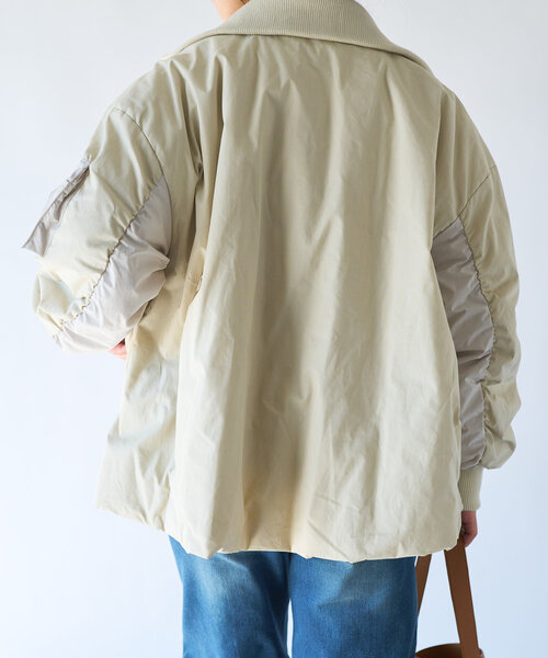 【セール】パデットキルトバルーンジャケット（ダウンジャケット/コート）｜un dix cors（アンディコール）