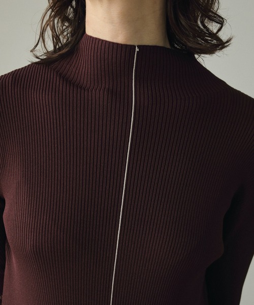 anuke（アンヌーク）の「Line Knit Onepiece（ワンピース）」 - WEAR