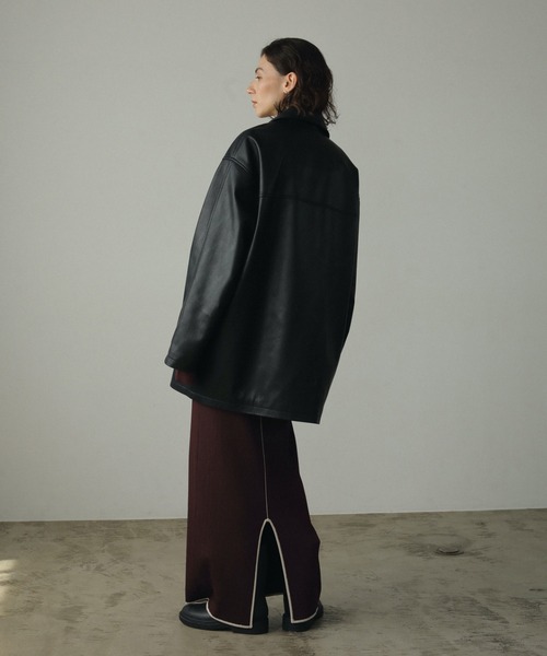 anuke（アンヌーク）の「Line Knit Onepiece（ワンピース）」 - WEAR