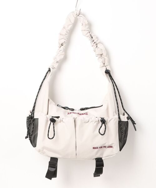 SPALDING(スポルディング)の「【SPALDING】MFTG DS SHOULDERBAG / スポルディング ショルダーバッグ(ショルダーバッグ・メンズ・アイボリー/グレー/ブラック・FREE)」の1枚目の写真