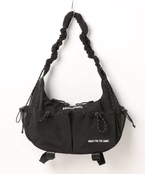 SPALDING(スポルディング)の「【SPALDING】MFTG DS SHOULDERBAG / スポルディング ショルダーバッグ(ショルダーバッグ・メンズ・アイボリー/グレー/ブラック・FREE)」の2枚目の写真