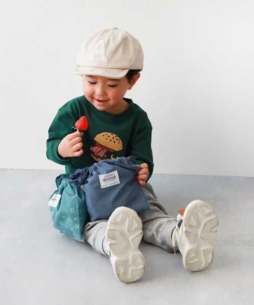 devirock(デビロック)の「2枚セット 速乾 シワになりにくい バケット型巾着 小サイズ(ポーチ・キッズ・ブルー系/ベージュ系/パープル系/ブラウン系その他/ブルー系その他2/ブルー系その他/グリーン系その他/パープル系その他・ONE SIZE)」の9枚目の写真