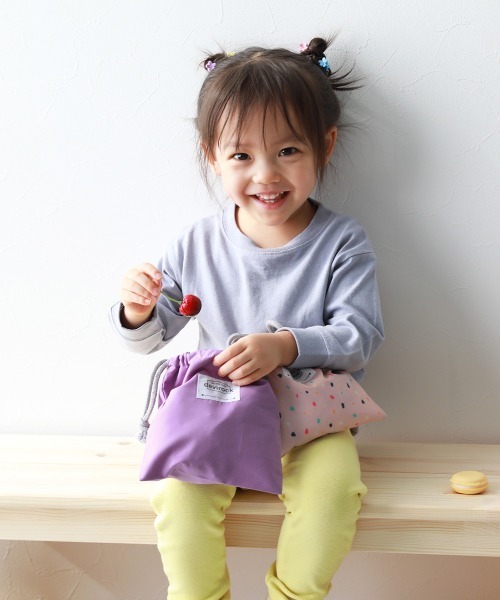 devirock(デビロック)の「2枚セット 速乾 シワになりにくい バケット型巾着 小サイズ(ポーチ・キッズ・ブルー系/ベージュ系/パープル系/ブラウン系その他/ブルー系その他2/ブルー系その他/グリーン系その他/パープル系その他・ONE SIZE)」の10枚目の写真