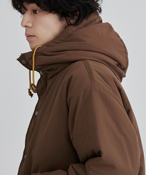 coen（コーエン）の「タスランナイロンマウンテンパーカー（マウンテンパーカー・メンズ・ブラック/ブラウン/ライム・L/M）」の21枚目の写真