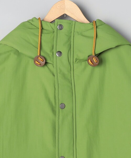 coen（コーエン）の「タスランナイロンマウンテンパーカー（マウンテンパーカー・メンズ・ブラック/ブラウン/ライム・L/M）」の11枚目の写真