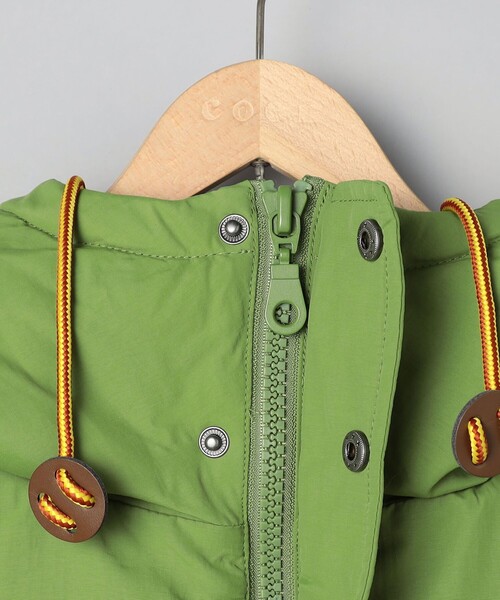 coen（コーエン）の「タスランナイロンマウンテンパーカー（マウンテンパーカー・メンズ・ブラック/ブラウン/ライム・L/M）」の10枚目の写真