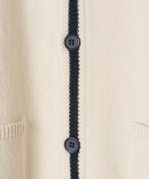 GLOBAL WORK（グローバルワーク）の「FILA/コラボワッペンカーディガン/252062（カーディガン/ボレロ・キッズ・アイボリー/ネイビー・130cm/140cm/150cm/160cm/170cm）」の16枚目の写真