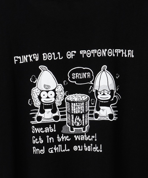 チャイハネ(チャイハネ)の「【チャイハネ】トトノールメンズTシャツ(Tシャツ/カットソー・メンズ・ブラック/ターコイズブルー・M/L)」の8枚目の写真