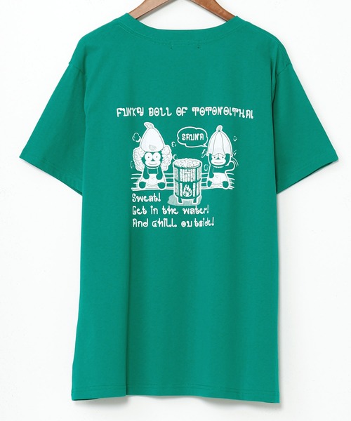 チャイハネ(チャイハネ)の「【チャイハネ】トトノールメンズTシャツ(Tシャツ/カットソー・メンズ・ブラック/ターコイズブルー・M/L)」の10枚目の写真