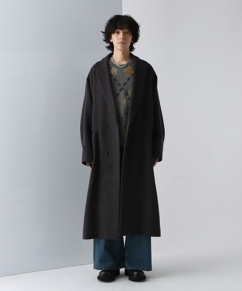 HARE（ハレ）の「アーガイルステッチニットプルオーバー(HARE)（ニット/セーター・メンズ・グレー/ブラック・FREE）」の9枚目の写真