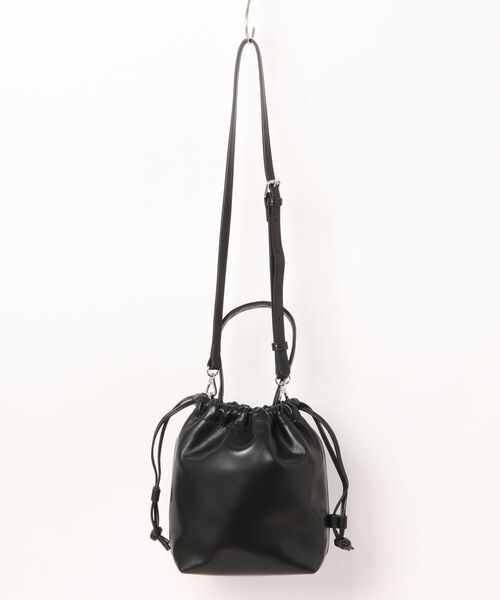 NICAL（ニカル）の「【本革】【NICAL】巾着ショルダーバッグ/554182（ショルダーバッグ・レディース・シルバー/ブラック/イエロー・FREE）」の14枚目の写真