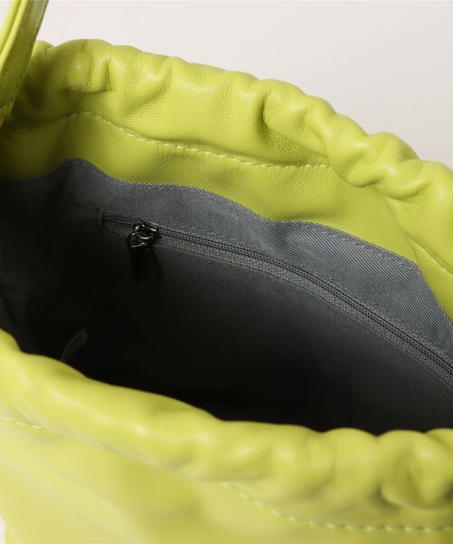 NICAL（ニカル）の「【本革】【NICAL】巾着ショルダーバッグ/554182（ショルダーバッグ・レディース・シルバー/ブラック/イエロー・FREE）」の17枚目の写真